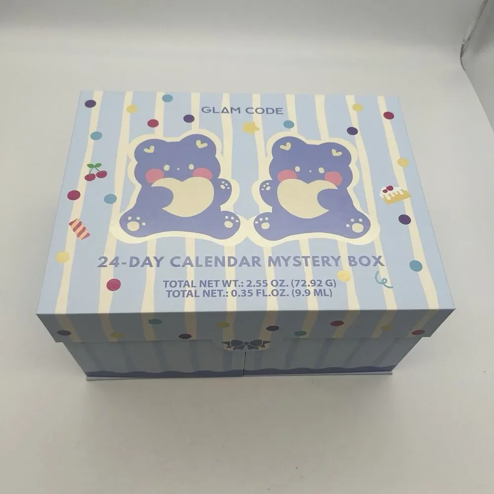 Glam Code 24 Day Advent Calendar Mystery Box Makeup Set for Pre-Teen & Teens